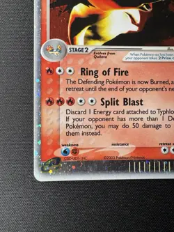 Typhlosion ex 99/100 - EX Sandstorm - Near Mint - Vintage Pokemon Card 💎NM💎 - Image 5