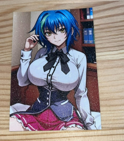 Xenovia Quarta High School DxD Goddess Anime Waifu Art Card - Image 1