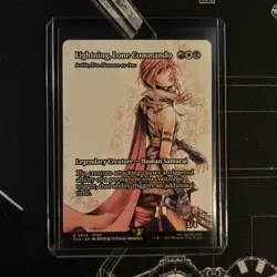 Lightning, Lone Commando - Final Fantasy MTG - Regular Showcase - Image 1