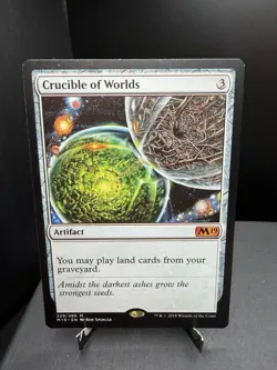 MTG Core Set 2019 Crucible of Worlds Regular Mythic NM! - Image 1