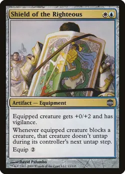 Shield of the Righteous 1x MtG Alara Reborn SP/NM - Image 1