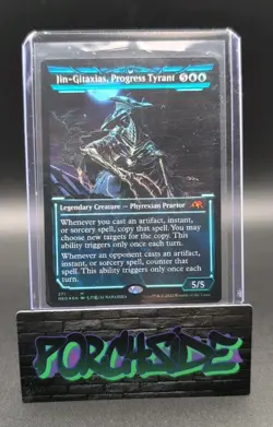 MTG Jin-Gitaxias Progress Tyrant Foil Showcase Kamigawa NM - Image 3