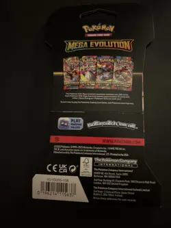 (VERY HEAVY) 33.10g Pokemon TCG Mega Evolution Sleeved Booster Pack (SEALED)✅ - Image 3