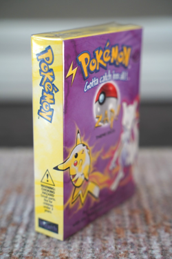 FACTORY SEALED 1999 Pokemon Zap Base Set Theme Deck (Shadowless Potential) - Image 4