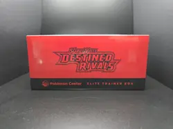 Pokemon TCG Destined Rivals Pokemon Center Elite Trainer Box (ETB) Sealed - Image 5