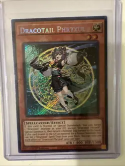 Yugioh Dracotail Phryxul DOOD-EN023 1st Edition Secret Rare NM Presale - Image 1