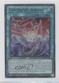 Cybernetic Horizon (UR) 1st Ed. YuGiOh Structure Deck: Cyber Strike #SDCS-EN046 - Image 1