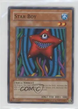 Star Boy 1st Ed. YuGiOh Fury From the Deep Structure Deck #SD4-EN006 2005 - Image 1