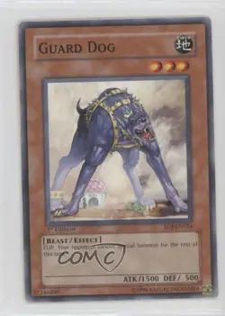 Guard Dog 1st Ed. YuGiOh Enemy of Justice #EOJ-EN024 2006 - Image 1