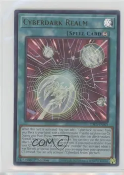 Cyberdark Realm (UR) 1st Ed. YuGiOh Structure Deck: Cyber Strike #SDCS-EN023 - Image 1
