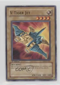 V-Tiger Jet 1st Ed. YuGiOh Chazz Princeton Duelist Pack #DP2-EN001 2006 - Image 1