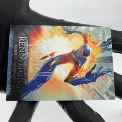 Marvel Card Speed Demon 69 Singed Ryan Smallman /65 Upper Deck Renditions [NM] - Image 5