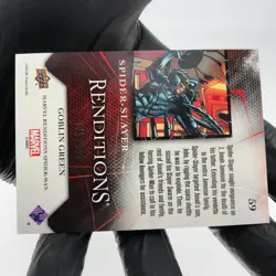 Marvel Card Spider-Slayer 59 Green /399 Fleer Upper Deck Renditions [NM] - Image 4