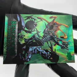 Marvel Card Spider-Slayer 59 Green /399 Fleer Upper Deck Renditions [NM] - Image 5