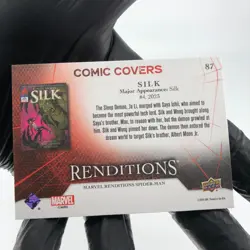Marvel Card Silk 87 Canvas Comic Covers Upper Deck Renditions [NM] - Image 4