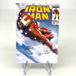 Marvel Card Iron Man 78 Canvas Comic Covers Upper Deck Renditions [NM] - Image 1