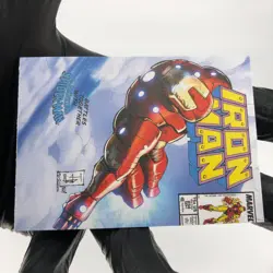 Marvel Card Iron Man 78 Canvas Comic Covers Upper Deck Renditions [NM] - Image 5