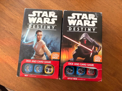 STAR WARS DESTINY DICE AND CARD GAME: REY AND KYLO REN STARTER SET (Used) - Image 1