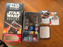 STAR WARS DESTINY DICE AND CARD GAME: REY AND KYLO REN STARTER SET (Used) - Image 3