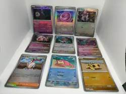 Pokemon Card Collection Prismatic Evolutions Masterball and pokeball Lot! - Image 1
