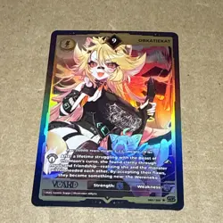 Obkatiekat 9 Holo 1st Edition Awakened Worlds Card GamerSupps VCard 062/250 - Image 1