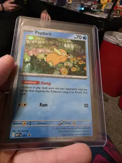 Psyduck 007 Cosmos Holo Mega Evolutions Promo Pokemon Card TCG NM - Image 1