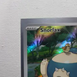 Pokemon TCG Snorlax Promo Holo Card 151 Scarlet and Violet 051 - Image 2