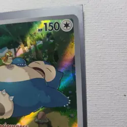 Pokemon TCG Snorlax Promo Holo Card 151 Scarlet and Violet 051 - Image 3