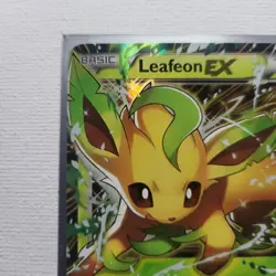 Pokemon Leafeon EX Holo Ultra Rare Card 10/83 XY Generations TCG - Image 2