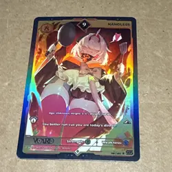 Nanoless 9 Holo 1st Edition Awakened Worlds Card GamerSupps VCard 158/250 - Image 1