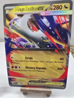 2025 MEGA EVOLUTIONS, Mega Latias ex Promo & Lenticular Latias ex Jumbo Card - Image 5