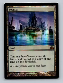 1x FOIL Vesuva (14) From The Vault Realms FTV MTG Magic NM - Image 1