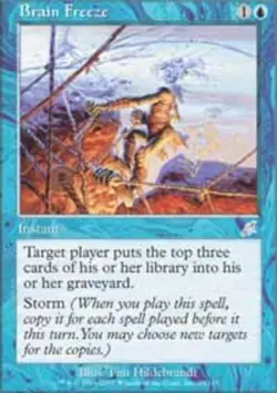 1 x Brain Freeze - Scourge - NM-Mint - MTG - Image 1