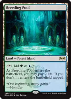 1 x Breeding Pool - Ravnica Allegiance - NM-Mint - MTG - Image 1