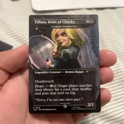 MTG - Tiffany, Bride of Chucky - SLD 1809 - Secret Lair Chucky - Non-Foil - Image 1