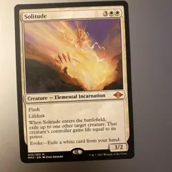 SOLITUDE Magic the Gathering NM MTG - Image 1
