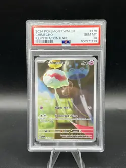 PSA 10 Chimecho 179/167 Twilight Masquerade Illustration Rare Pokemon - Image 1