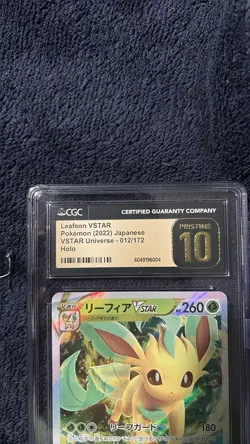 Pokemon Trading Card Game Leafon VSTAR 2022 Japanese VSTAR Universe 012/172 Holo - Image 3