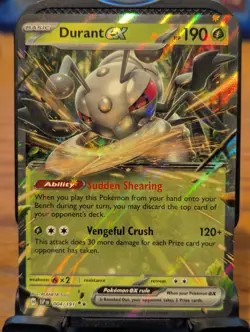 Pokemon TCG Surging Sparks Durant ex Double Rare Holo 004/191 - Image 1