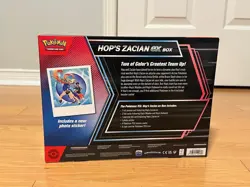 Hop's Zacian EX Collection Box Pokemon 2025 - Image 2