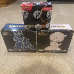 Pokemon Mega Evolution Lot 2 Pokemon Center ETBs AND Enhanced Booster Box SEALED - Image 1