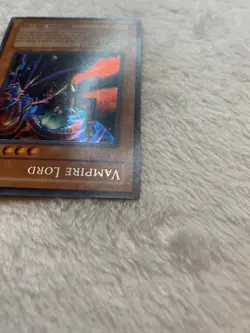 Yu-Gi-Oh! Vampire Lord DCR-000 Secret Rare 1st Edition LP Yugioh - Image 5