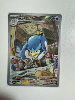 Quaxly 206/193 and Quaxwell 207/193 Pokemon Card Game- Paldea Evolved - Image 5