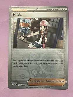 Pokemon TCG Hilda 084/086 Sv: White Flare Reverse Holo Card - Image 1