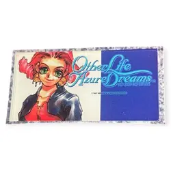 Sony PlayStation 1 PS1 Other Life Azure Dreams Vtg Official Memory Card Sticker - Image 1
