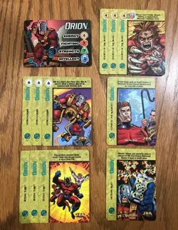 Orion Character and Specials Complete Card Set - DC OverPower 1997 - Image 1