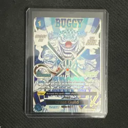 Manga Cross Guild OP09-057 Buggy ONE PIECE Card The Best vol.2 English PRB-02 - Image 1
