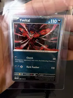 Yveltal GameStop Exclusive Promo Pokemon Card Amazing Rare - Image 2