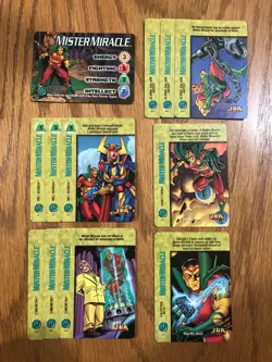 Mister Miracle Character and Specials Complete Card Set - DC OverPower 1997 - Image 1