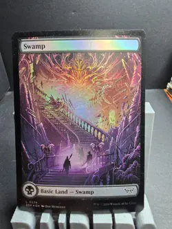FOIL FULL ART Swamp - 0274 - Duskmourn - DSK - Basic Land - MtG - Magic - Image 1